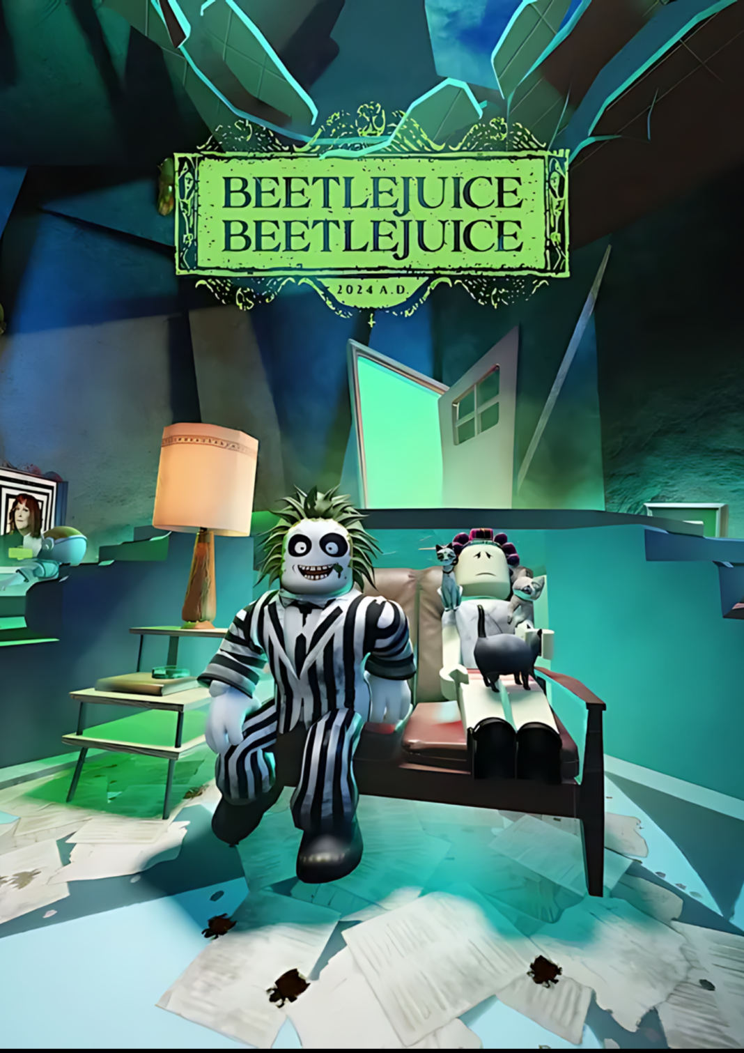 Roblox | taquilla virtual beetlejuice | chainlatin.com | portada